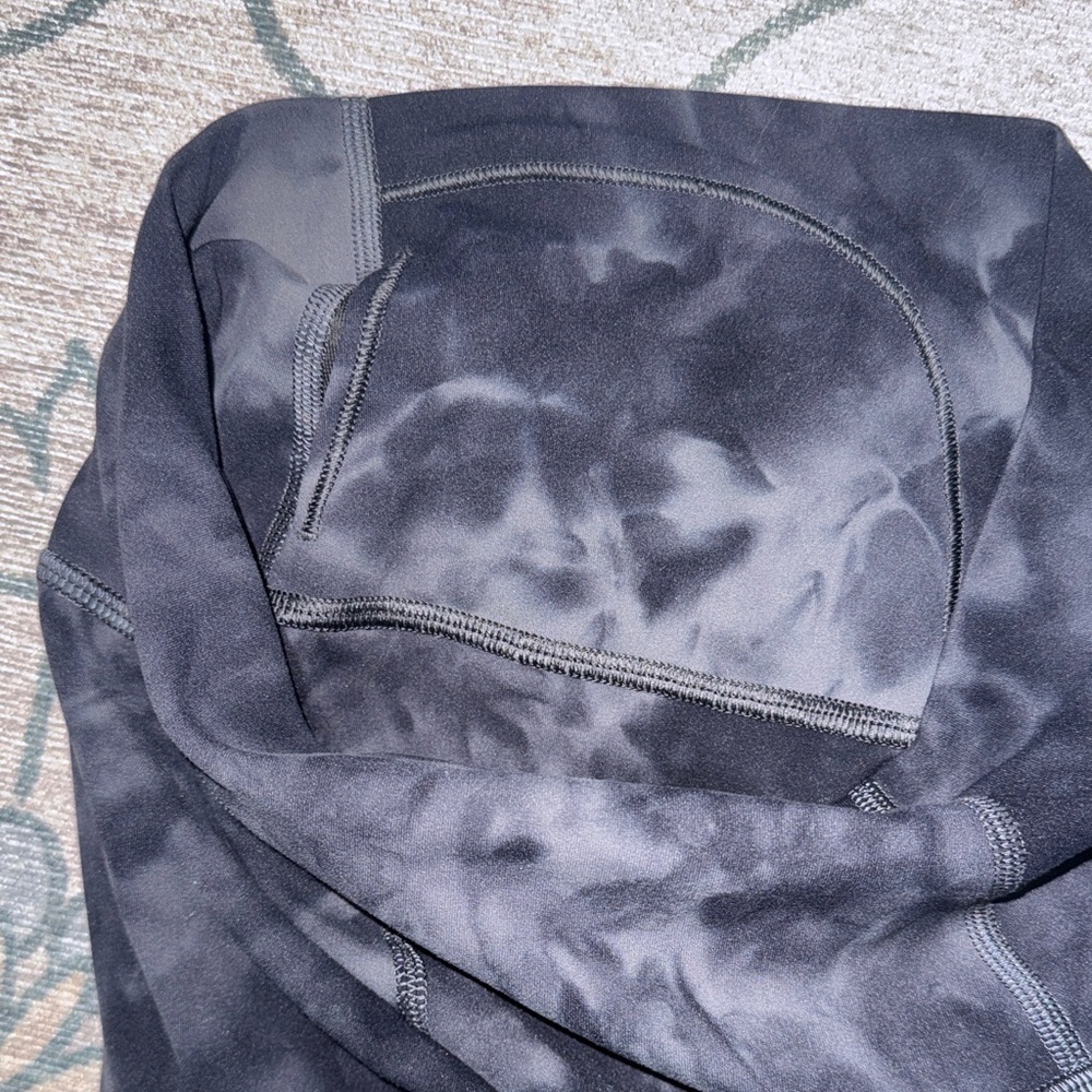 Lululemon Athletica Align Leggings Diamond Dye Graphite Black Tie-Dye Size 4 - Picture 9 of 10